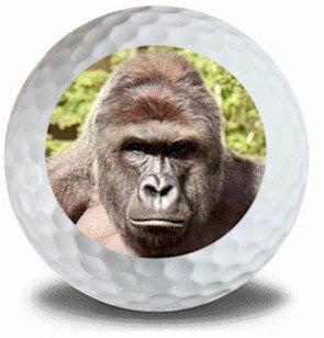 New Novelty Gorilla Golf Balls