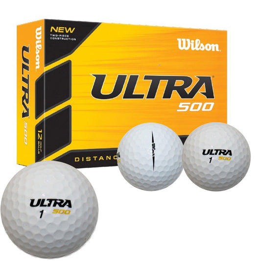 New Wilson Ultra 500 Golf Balls