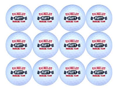 Bachelor Party Drinking Team Funny Golf Balls - ReNew Golf Balls