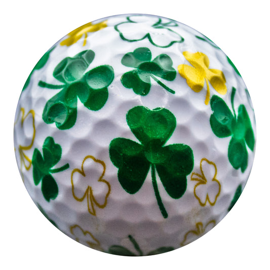 New Novelty Shamrock Golf Balls