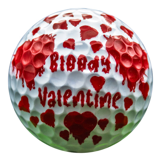 New Novelty Bloody Valentine Golf Balls