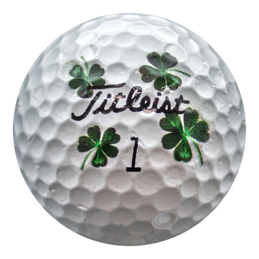 Refurbished Titleist Pro V1 Clover Golf Balls