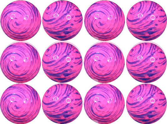 New Novelty Pink Swirl Golf Balls - ReNew Golf Balls